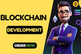 develop blockchain web3 dapp, smart contract, and pancakeswap fork