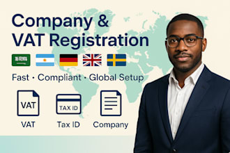 do vat and company registration in saudi arabia, argentina, germany, uk, swe