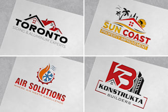 design handyman, hvac, plumbing, roofing, remodeling, and renovation logo
