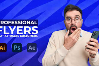 design a professional, eye catching flyer