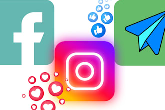 do targeted mass dm promotion on facebook telegram and instagram