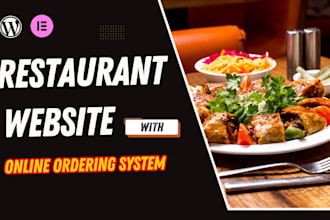 create a wordpress restaurant or cafe website with an online ordering system