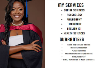 write content in nursing, healthcare, nutrition and psychology