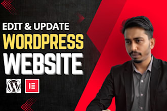 edit wordpress and copy website customize, and redesign wordpress