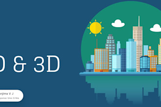 create 2d and 3d civil engineering drawings