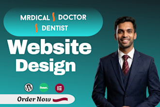 create doctor,clinic,hospital and dentist website