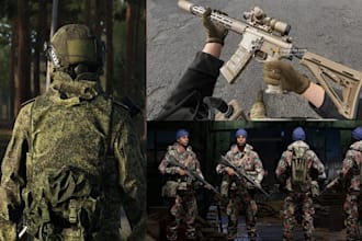 create unique, fully customized game modes for gmod, dayz, and arma reforger