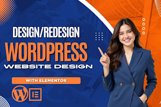 wordpress website design with elementor pro