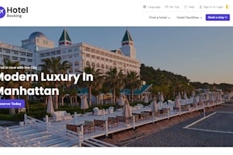 build online booking website for your hotel, airbnb apartment, short term rental