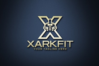 design premium luxury fitness logo for gym, health and yoga