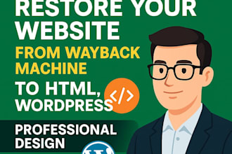 recover your lost website from wayback machine