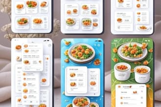 design stunning flutter app UI UX with functional prototypes