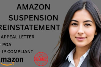 write amazon poa for amazon account reinstatement and amazon suspension