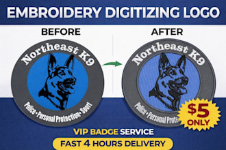 do embroidery digitizing image for embroidery, digitize patch, hat, dst