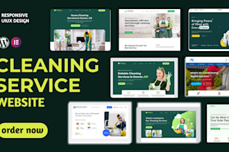 build a professional cleaning service website with bookingkoala integration