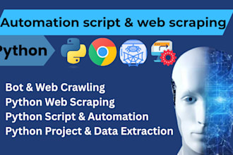 code python script for automation web scraping ffmpeg and python crawler bot
