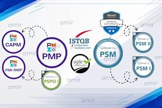 pass pmp rmp capm pmi certifications agile scrum master psm1 psm2 pspo istqb pl