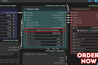 create comfyui workflow for stable diffusion, ai influencer, for you project