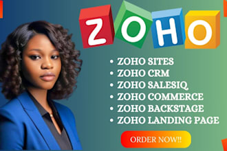 zoho sites zoho commerce zoho landing pages zoho salesiq zoho crm zoho backstage