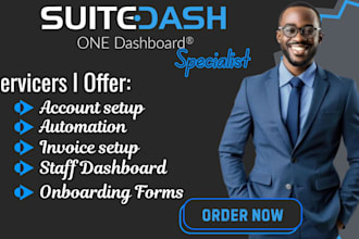 setup suitedash client portal suitedash expert suitedash CRM automation