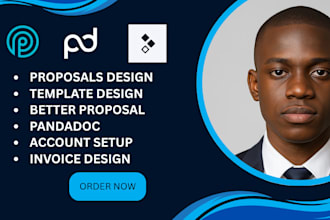 design proposals in better proposals, pandadoc, or proposify