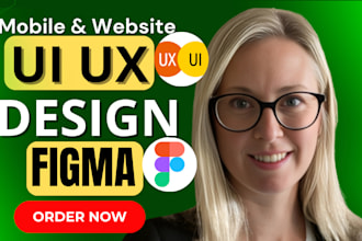design redesign fix figma website UI UX mobile app UI dashboard saas app design