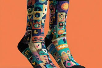 do custom and unique socks design
