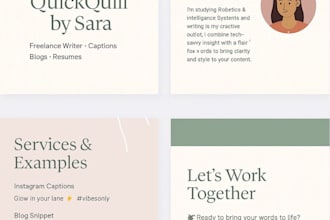 write creative and aesthetic instagram captions for your brand