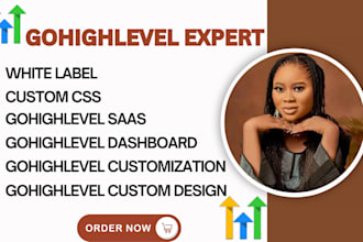 setup gohighlevel dashboard customization CSS ghl saas white label custom design