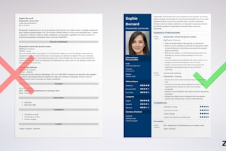 je vais rediger ton CV et ta lettre de motivation