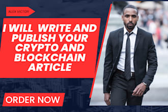 write and publish your crypto and blockchain article