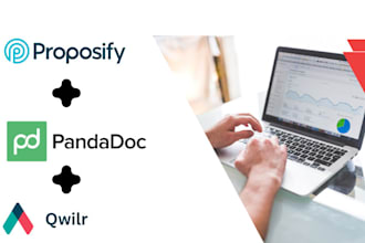 automate proposals using pandadoc, proposify or qwilr