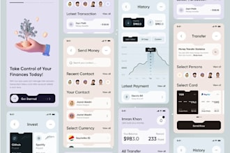money transfer app, crypto wallet app, loan app, payment app, fintech app