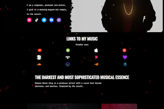 create a professional epk for musicians or producers