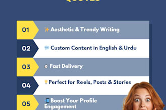 write aesthetic instagram captions, bios, quotes, and story texts