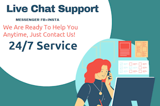 provide expert live chat support for businesses