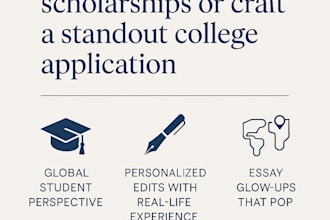 help you win scholarships or craft a standout application