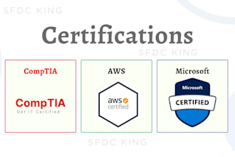 do comptia microsoft AWS certifications salesforce pmp scrum master istqb togaf