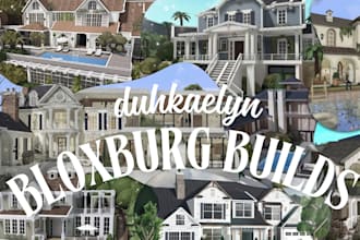 Pro Builder — Pro quality — aesthetic Bloxburg builds with full interiors