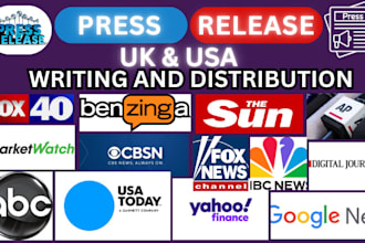do press release distribution, UK,USA press release and PR distribution
