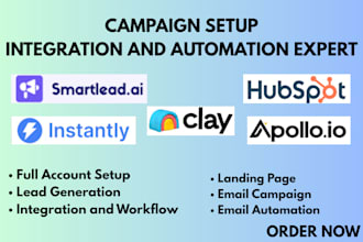 automate your outreach with clay com instantly ai smartlead zapier and hubspot