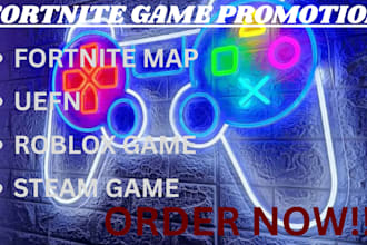 do fortnite game promotion uefn roblox steam game organic app development