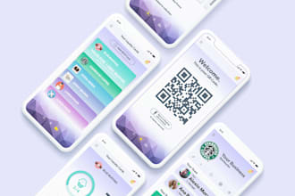develop loyalty app, discount app, reward base app for android and ios