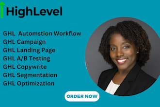 set up ghl CRM, ghl campaign tools, ghl automated workflows
