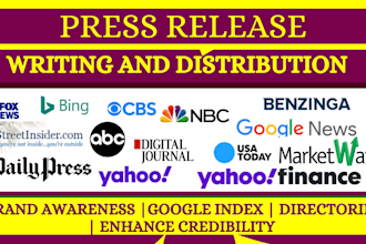 do professional press release distribution, PR writing, PR distribution