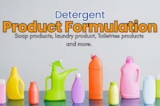 develop cleaning, car care, soap, and personal hygiene product formulas
