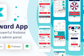 develop loyalty app, discount app, reward base app for android and ios