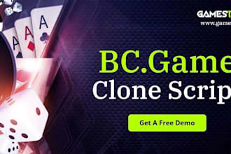 develop or clone crash game, bc game, gamble site, bet website poker, staking