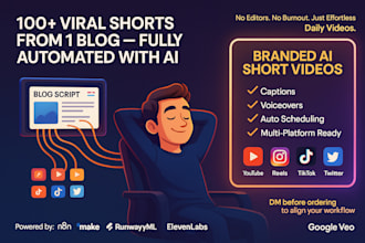 ai video content automation with n8n workflows, elevenlabs runway pika kling veo