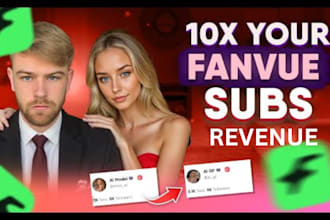 do fanvue promotion, increase fanvue subscribers,  twitter x marketing